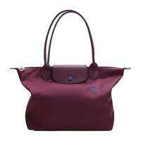 LONGCHAMP 珑骧 Le Pliage Club系列 女士单肩包小号 L2605619P22 紫红色