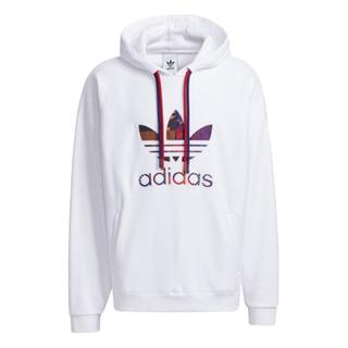 adidas Originals CNY Hoodie 2 男子运动套头衫 H09192 白色 XL