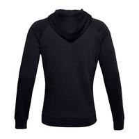 UNDER ARMOUR 安德玛 Rival Big Logo 中性运动卫衣 1357093-001 黑色 XL