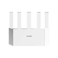 Tenda腾达路由器【满血WiFi6+】升级立式AX3000千兆无线家用穿墙王Mesh信号增强5G双频排行前十名云霄白