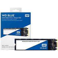 Western Digital 西部数据 蓝盘 M.2 固态硬盘 1TB (SATA3.0) WDS100T2B0B