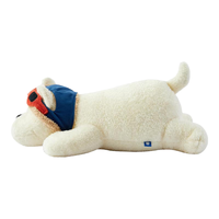 babycare 婴儿安抚枕头宝宝安抚多功能睡觉抱枕透气枕头卡通西高地-0-1岁