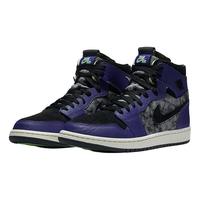 AIR JORDAN Air Jordan 1 Zoom Air Cmft 男子休闲运动鞋 DC2133-500 黑紫 44.5