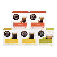 Dolce Gusto 多趣酷思 咖啡胶囊组合装 5口味 6盒