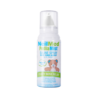 NeilMed等渗生理盐水鼻腔喷雾海盐水洗鼻器成人儿童鼻洗鼻盐水75ml*2