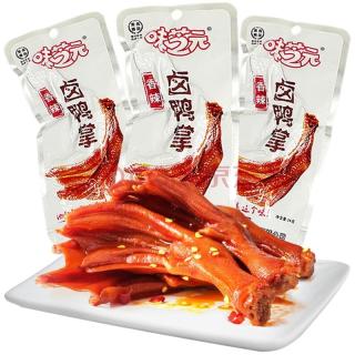 WEIZHIYUAN 味芝元 香辣卤鸭掌 28g*10包