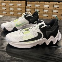 耐克（NIKE）篮球鞋女鞋秋冬季字母哥倒勾轻便缓震运动鞋低帮透气休闲鞋 DQ1943-101 38