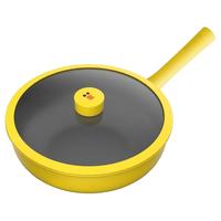 Joyoung 九阳 CLB2959D-A2 炒锅(29cm、不粘、铝合金、黄色)