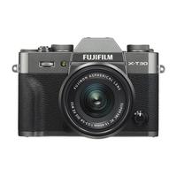 FUJIFILM 富士 X-T30 APS-C画幅 微单相机 雅墨灰 XC 15-45mm F3.5 OIS PZ 变焦镜头 单头套机