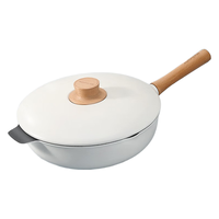 Joyoung 九阳 轻奢派系列 CLT2955D 炒锅(29cm、不粘、铝合金、月光白)