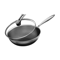 KÖBACHKBH 康巴赫 PRO32A4 炒锅(32cm、不粘、带蒸笼、316L不锈钢)