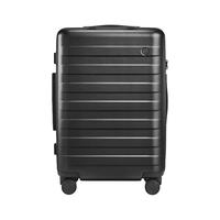 NINETYGO 90分 七道杠系列 PC拉杆箱 11894 扩容版 暗夜黑 24英寸