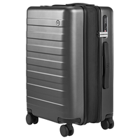 NINETYGO 90分 七道杠系列 PC拉杆箱 11894 扩容版 钛金灰 28英寸