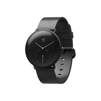 MIJIA 米家智能石英手表 40mm 黑色 真皮表带