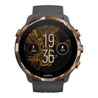 SUUNTO 颂拓 Suunto 7 智能手表 50mm 古铜色 不锈钢 深灰色硅胶表带（北斗、GPS）
