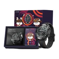 ticwatch Pro3 系列 WH11013 乖巧宝宝联名礼盒版 eSIM智能手表 47mm 不锈钢 硅胶表带 黑色（血氧、GPS）