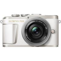 OLYMPUS 奥林巴斯 PEN E-PL9 M4/3画幅 微单相机 白色 ED 14-42mm F3.5 EZ 变焦镜头 单头套机