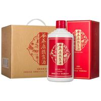 谷养康 粮食酒 红 52%vol 浓香型白酒 500ml*6瓶 整箱装