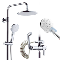 diiib 大白 DXHW001 三功能恒温花洒套装 高雅银