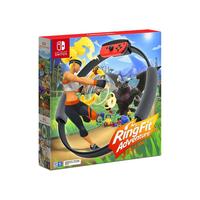 Nintendo 任天堂 Switch 国行续航增强版 红蓝游戏主机+《健身环大冒险》体感游戏
