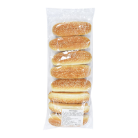 MANKATTAN 芝麻热狗胚 520g(8个) 半成品儿童早餐面包面包胚 源头直发