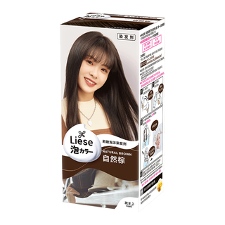 花王莉婕Liese 泡沫染发剂 自然棕