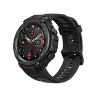 AMAZFIT 跃我 T-Rex Pro 智能手表 47.7mm 陨石黑 黑色硅胶表带（北斗、GPS、血氧、NFC)