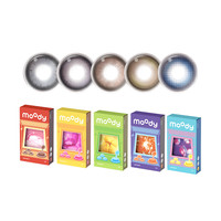 moody 时光机系列美瞳半年抛大小直径