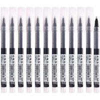 Snowhite 白雪 T15 拔帽走珠笔 无印风格款 26黑4红 0.5mm 30支装