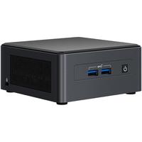 intel 英特尔 猎豹峡谷 NUC11PAHi5 2021款 十一代酷睿版 商用台式机 黑色 (酷睿i5-1135G7、核芯显卡、64GB、512GB SSD、风冷)