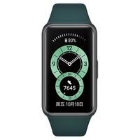 HUAWEI 华为 手环6 标准版 智能手环 黑色 青山黛硅胶表带（血氧）