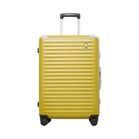  愛可樂 ECHOLAC   双杆万向轮拉杆箱旅行箱pc183e 黄色 20英寸
