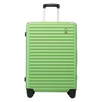 愛可樂 ECHOLAC  铝框拉杆箱 镁铝合金包角行李箱 双TSA防刮密码男女时尚PC登机箱183e绿色28英寸
