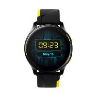OnePlus 一加 Watch W301CN 赛博朋克2077限定版 4G智能手表 46mm 黑色表壳 黄黑色氟胶表带（GPS、NFC、血氧）