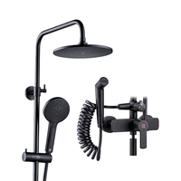 diiib 大白 净朗系列 DXB21002 小黑匠花洒套装 幻夜黑 三功能款