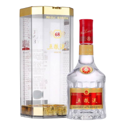 五粮液 2020年68度普五 浓香型白酒 500ml 单瓶 官方授权
