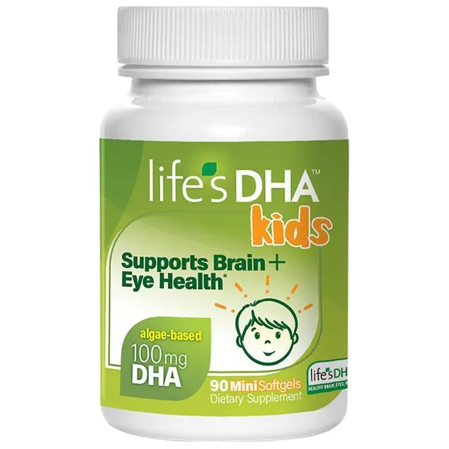 life's DHA 帝斯曼 儿童素食藻油DHA软胶囊