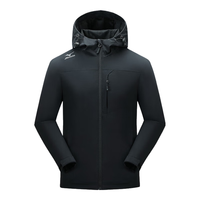 美津浓 Mizuno户外防风男女款装风衣外套 黑色【春秋款】 4XL