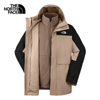 今日必买：北面 三合一冲锋衣男Elements抓绒内胆户外防水保暖25秋季上新|89YX FMO/摩卡棕/宇宙黑