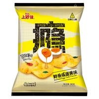 Oishi 上好佳 田园薯片 鲜香咸蛋黄味 90g