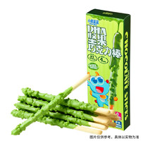 小鹿蓝蓝DHA坚果巧克力棒儿童零食宝宝磨牙炭烧棒无蔗糖棒棒 【1盒|抹茶味】坚果巧克力棒/42g