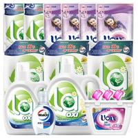Walch 威露士 洗衣套装 3L+1kg*3袋+1L+500ml*2袋+500g*4袋+20ml+Fresh HY 卫新30颗 柠檬+松木