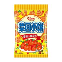 格力高 菜园小饼 装饰饼干 葱辣味 80g