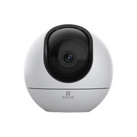 EZVIZ 萤石 C6C 无极巡航版 -3MP 2K智能云台摄像头 300万像素 红外 白色+128GB 内存卡