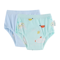 全棉时代 如厕训练裤男女宝宝儿童隔尿裤婴儿内裤可洗戒尿不湿 【抗菌】熊熊下午+蜂蜜罐 2条 85 身高85-95cm（重16-26斤） 身高85-95cm（重16-26斤）