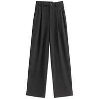 范思蓝恩 女士休闲长裤 Z210021 黑色 S