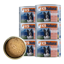 K9Natural K9 Natural羊肉帝王鲑狗主食罐头170g*6成犬幼犬通用狗湿粮狗罐头新西兰进口