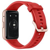  HUAWEI/华为 WATCH FIT 管理 智能手表  硅胶表带 新年红 46mm