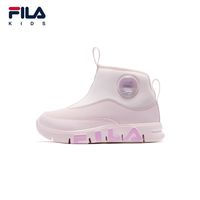 百亿补贴：FILA KIDS斐乐2025冬季新款男女小童加绒软糖雪地棉鞋K54B443902P