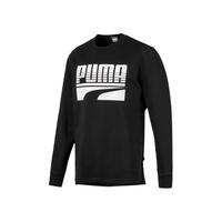 PUMA 彪马 REBEL BOLD 男子运动卫衣 580905-01 黑色 S